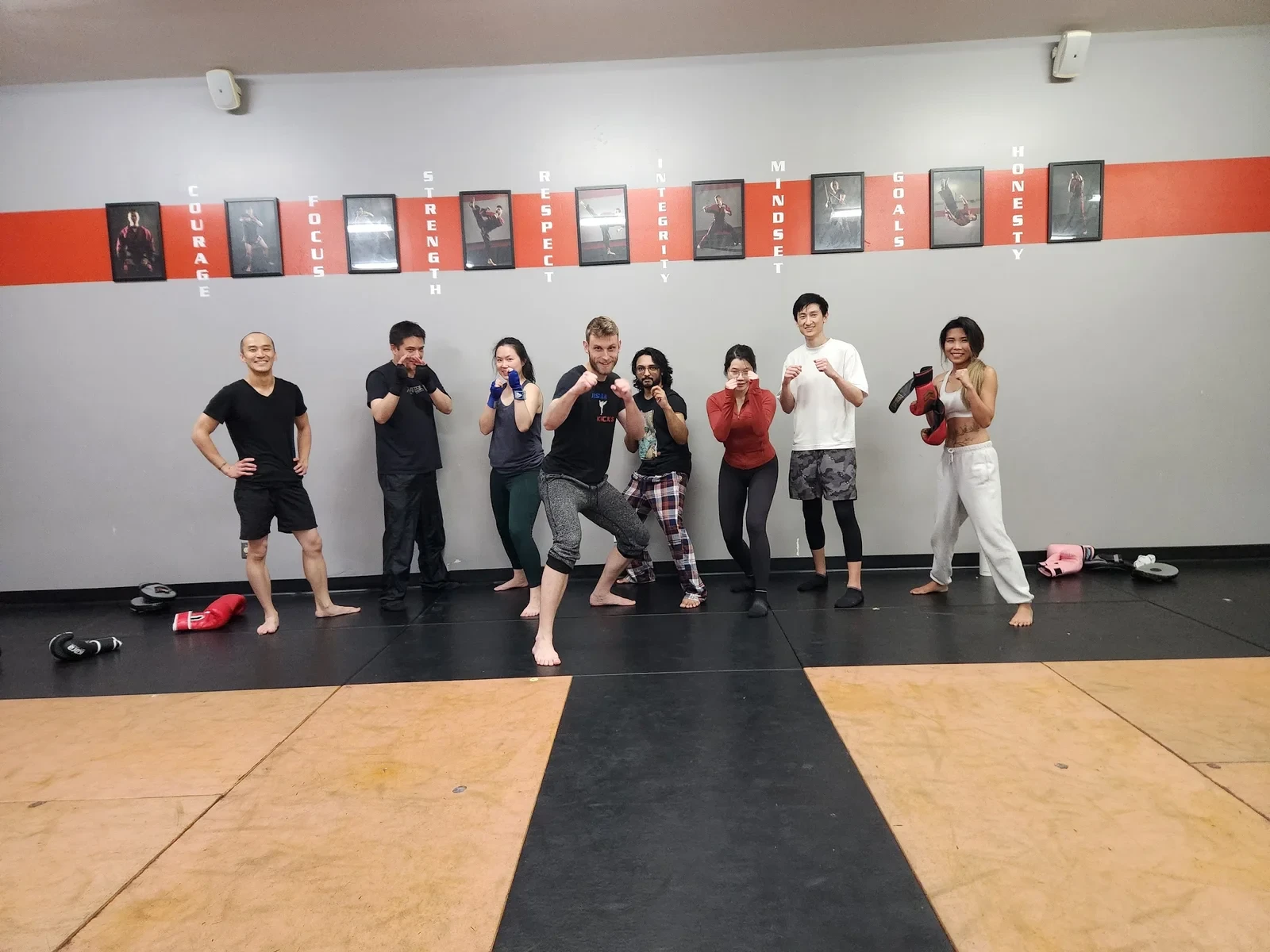 Training at Josiah Kicks Academy