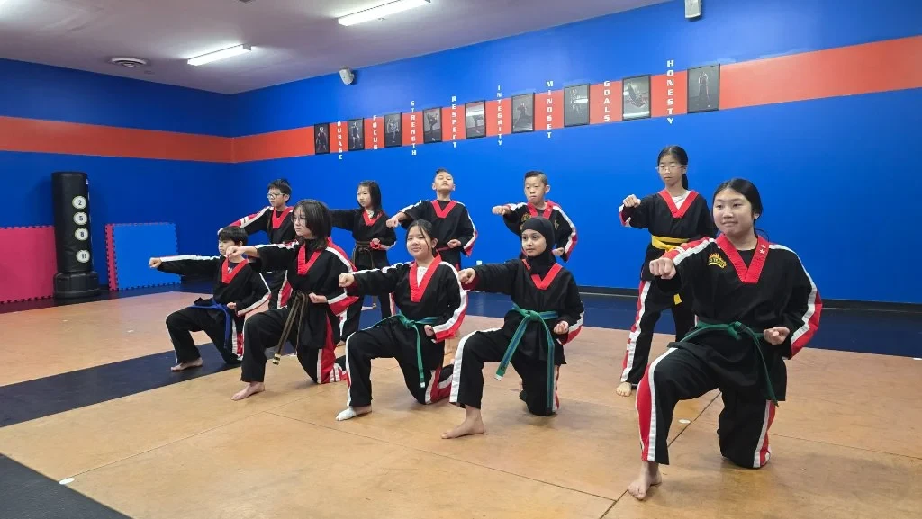 Kids martial arts class