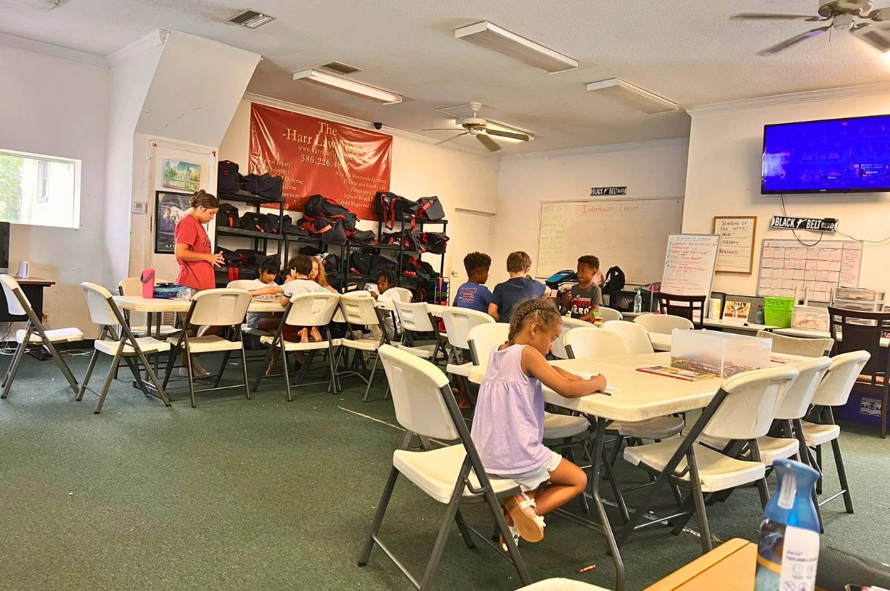 Kids enjoying a martial arts birthday party at Josiah Kicks Academy