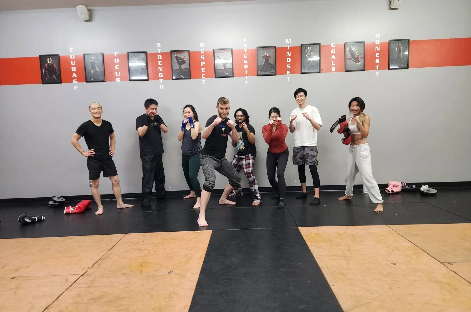 Fitness Kickboxing community at Josiah Kicks Academy