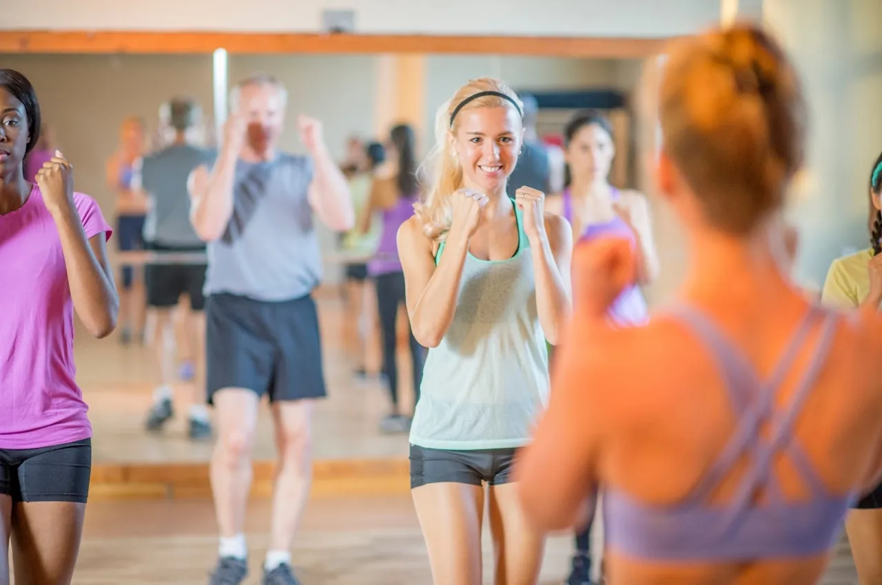 Kickboxing self-defense training at Josiah Kicks Academy